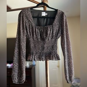 Princess Polly Puffy Long Sleeve Top